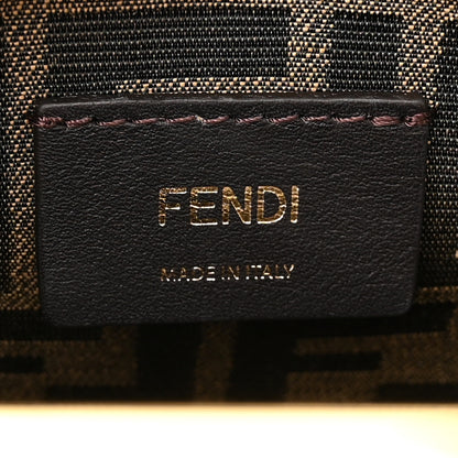 Fendi Shiny Nappa Snakeskin Small Fendi First Nuvola Roccia 6 of 12