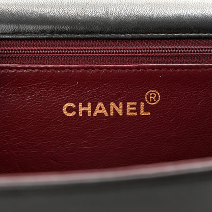 Chanel Lambskin Quilted Small Single Flap Black 6 of 13