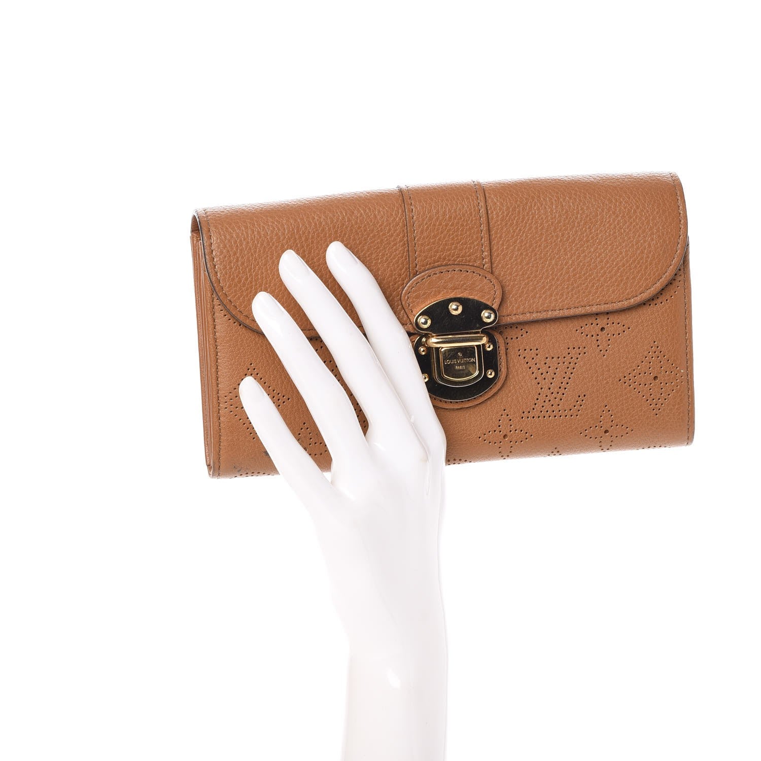 Louis Vuitton Mahina Iris Wallet Caramel 2 of 10