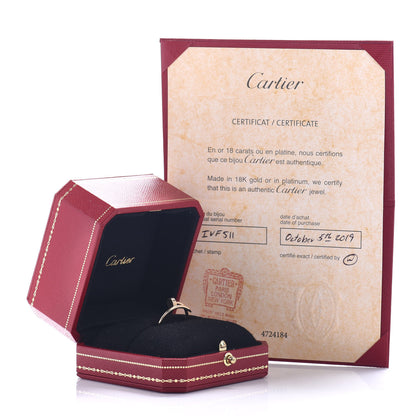 Cartier 18K Yellow Gold Small Juste Un Clou Ring 53 6.25 5 of 5