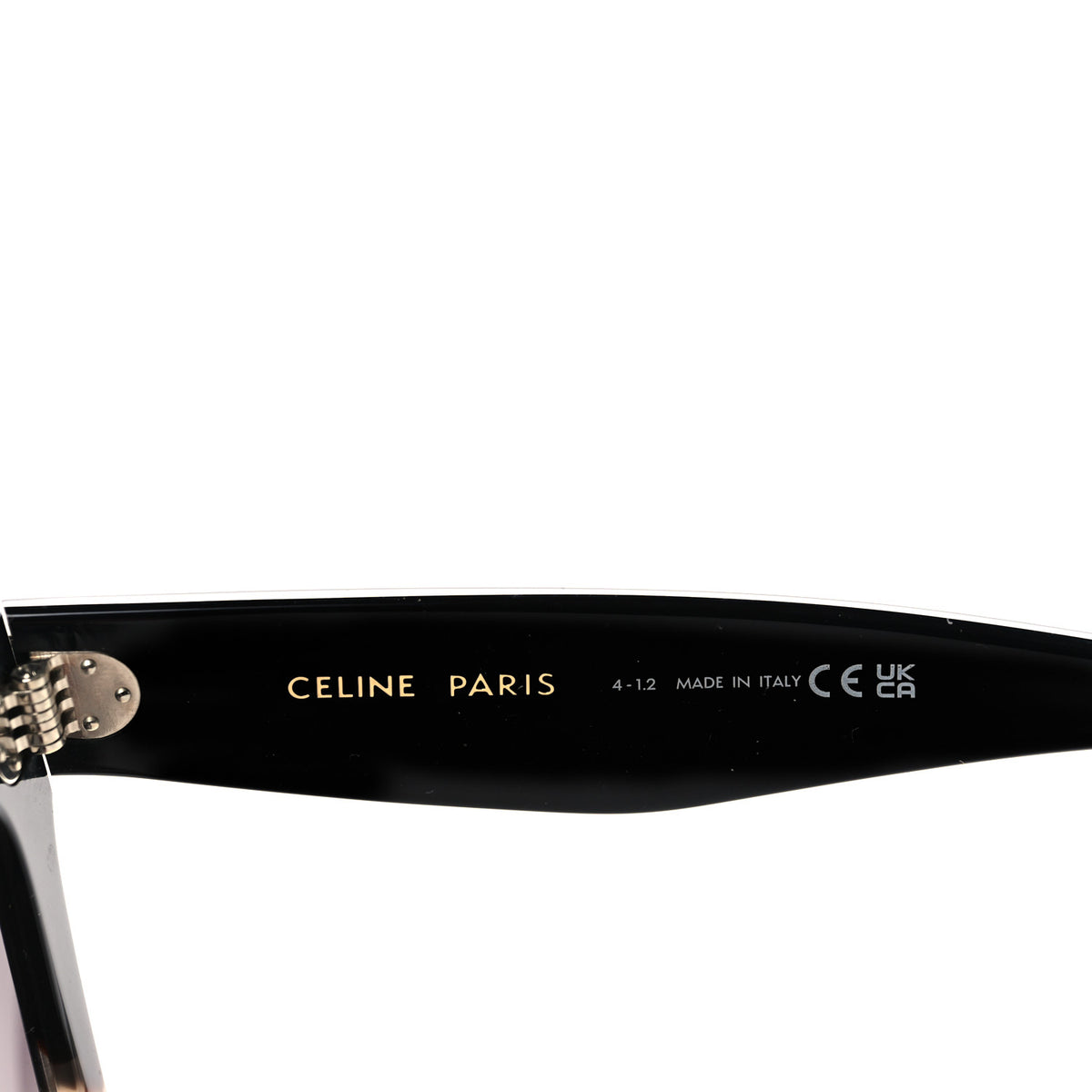 Celine Acetate Polarized Sunglasses CL4004IN Havana Grey 5 of 7