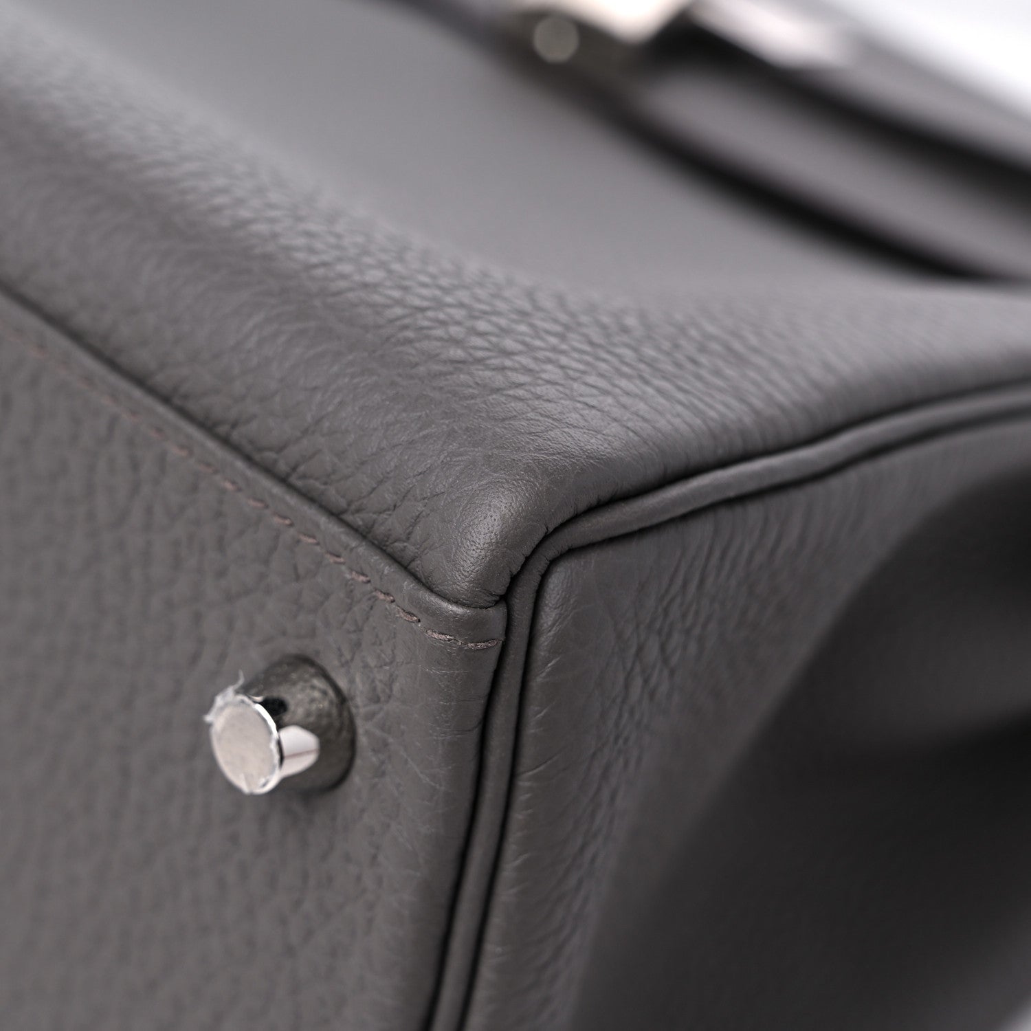 Hermes Togo Kelly Retourne 32 Etain 9 of 12