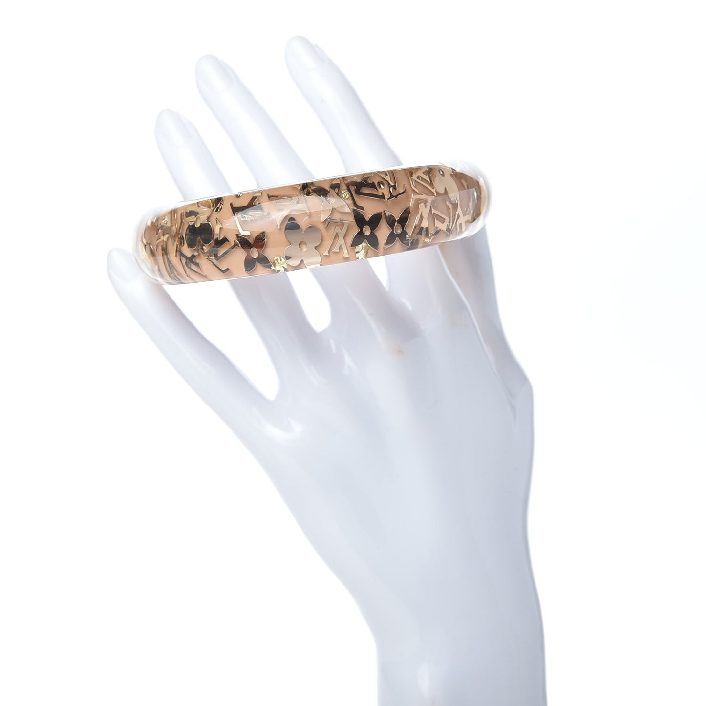 Resin Swarovski Medium Inclusion Bracelet GM Nacre