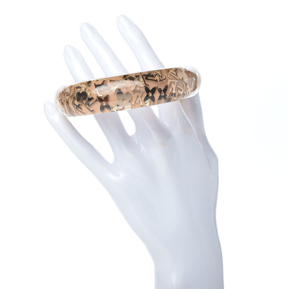 Louis Vuitton Resin Swarovski Medium Inclusion Bracelet GM Nacre 2 of 3