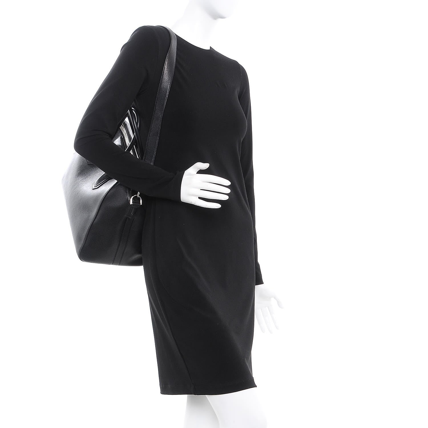 Givenchy Sugar Goatskin Medium Antigona Black 2 of 14