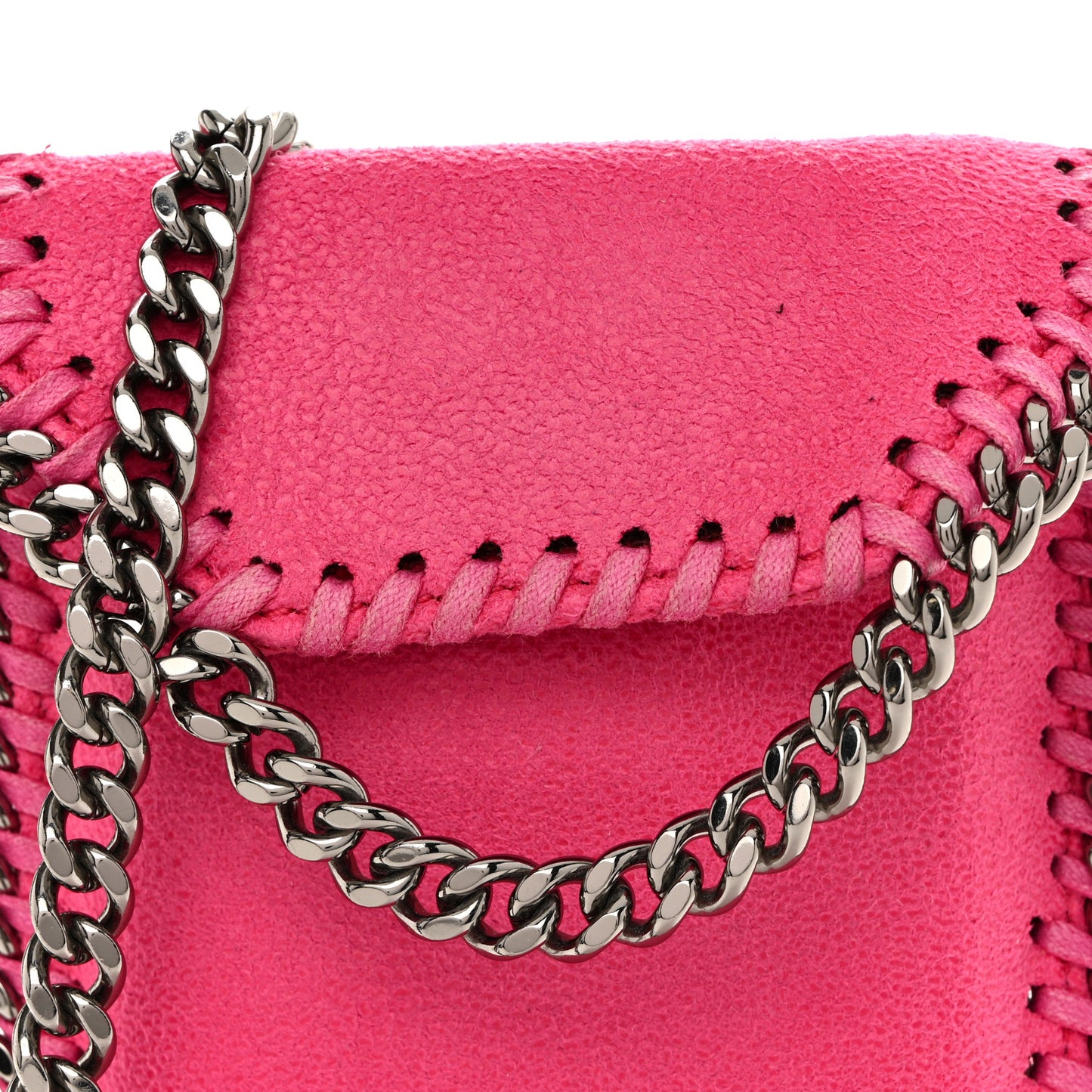 Shaggy Deer Phone Holder Crossbody Hot Pink