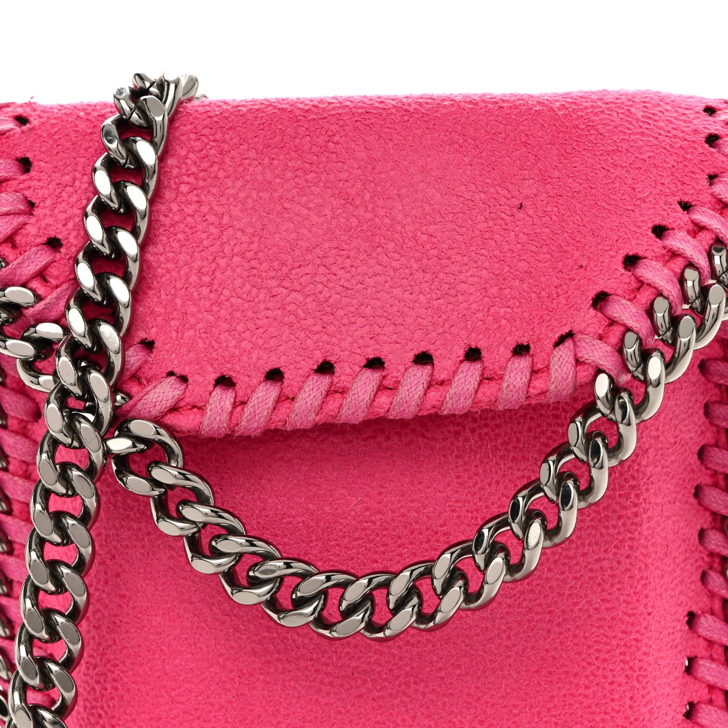 Stella McCartney Shaggy Deer Phone Holder Crossbody Hot Pink 8 of 13