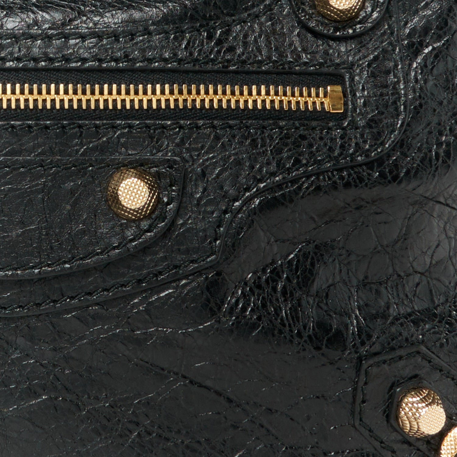 Balenciaga Agneau Giant 12 Gold Hardware Town Black 9 of 11