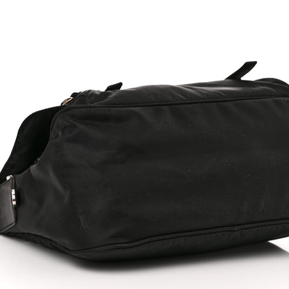 Prada Nylon Vela Messenger Bag Black 8 of 9