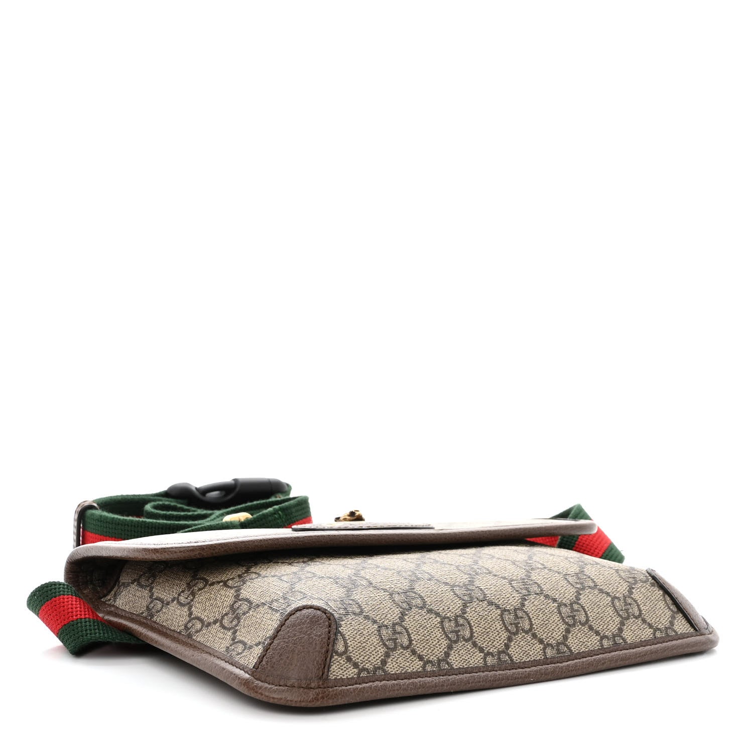 Gucci GG Supreme Monogram Neo Vintage Web Belt Bag Brown 4 of 10