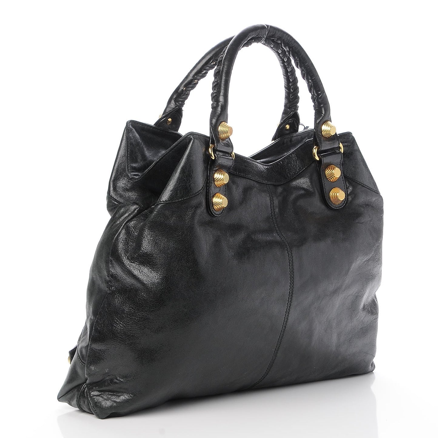 Agneau Giant 21 Gold Hardware Brief Black