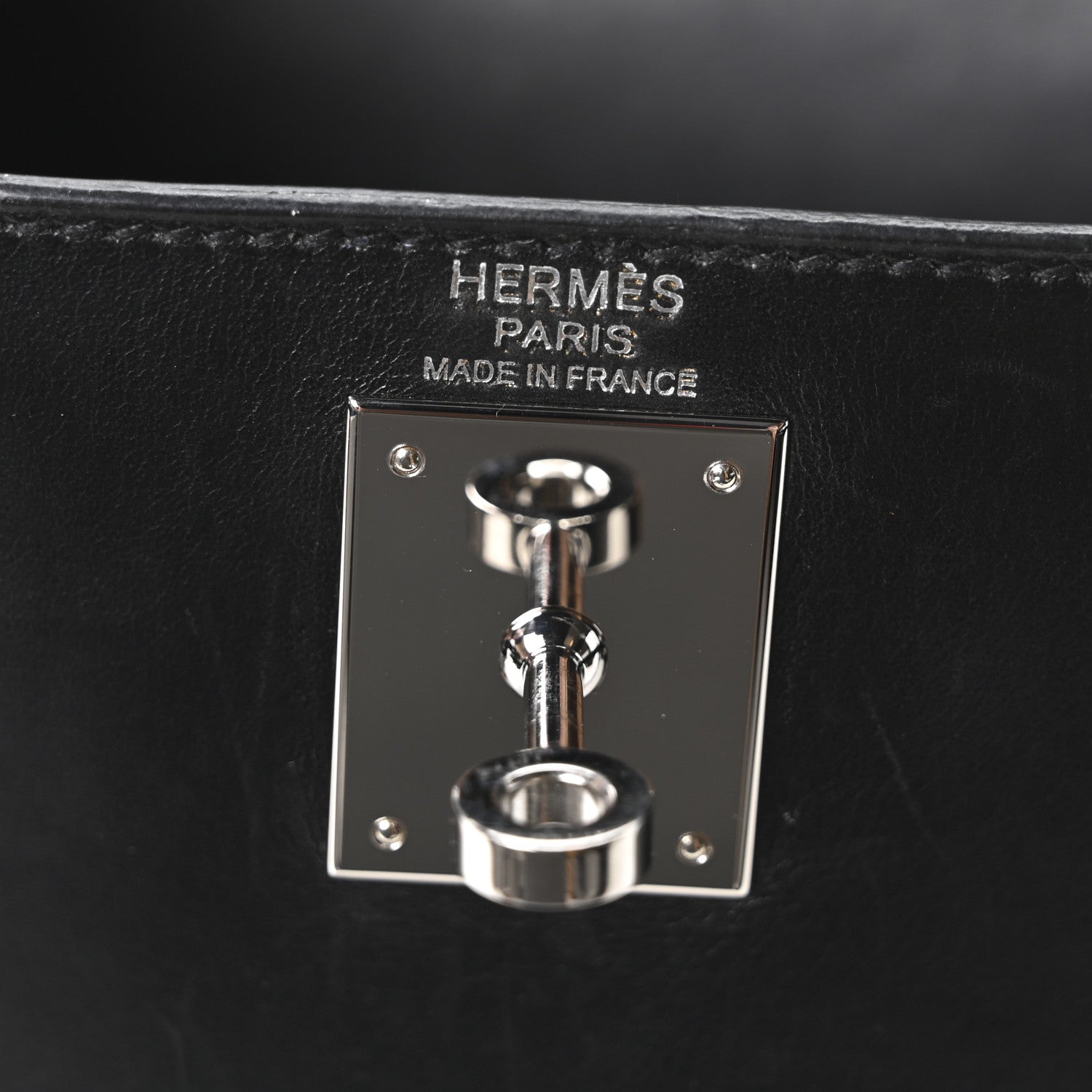 Hermes Box Kelly Sellier 28 Black 6 of 10