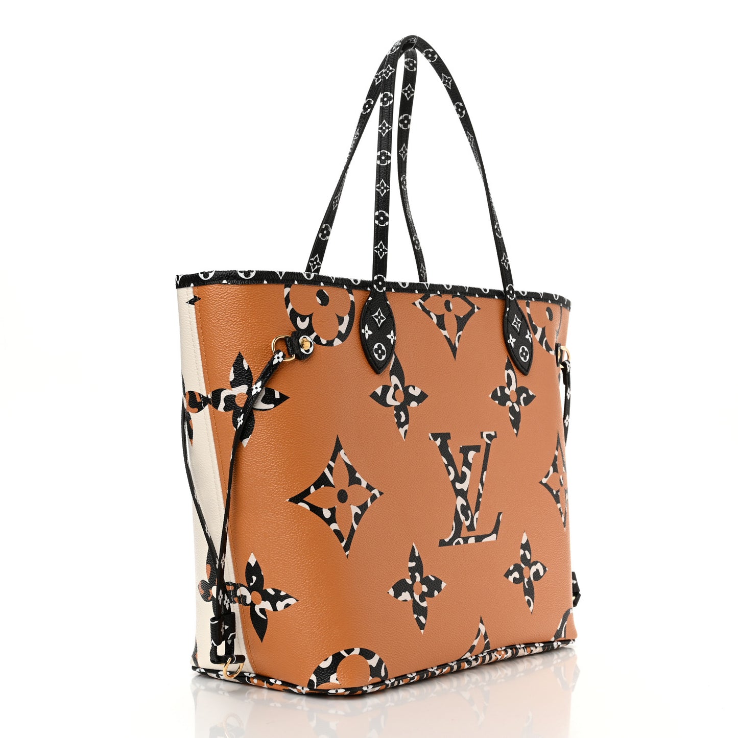 Monogram Giant Jungle Neverfull MM Ivory