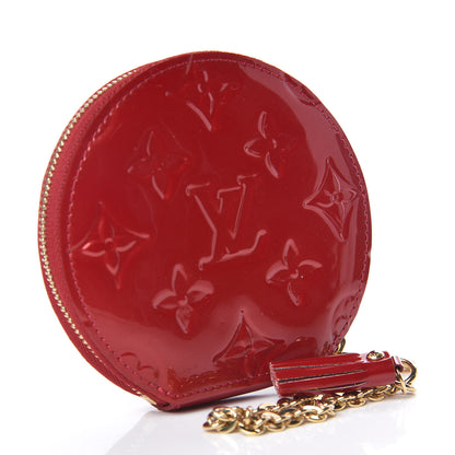 Louis Vuitton Vernis Animania Lapin Bunny Round Coin Purse Pomme D'Amour 3 of 6