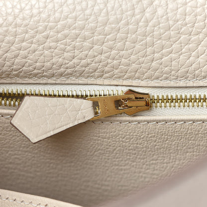 Hermes Taurillon Clemence Kelly Retourne 28 Craie 10 of 46