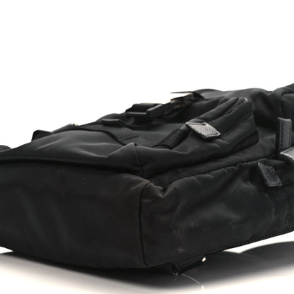 Prada Tessuto Nylon Montagna Sling Backpack Black 8 of 9