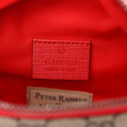 Gucci X Peter Rabbit GG Supreme Monogram Rabbit Apple Childrens Belt Bag 6 of 10