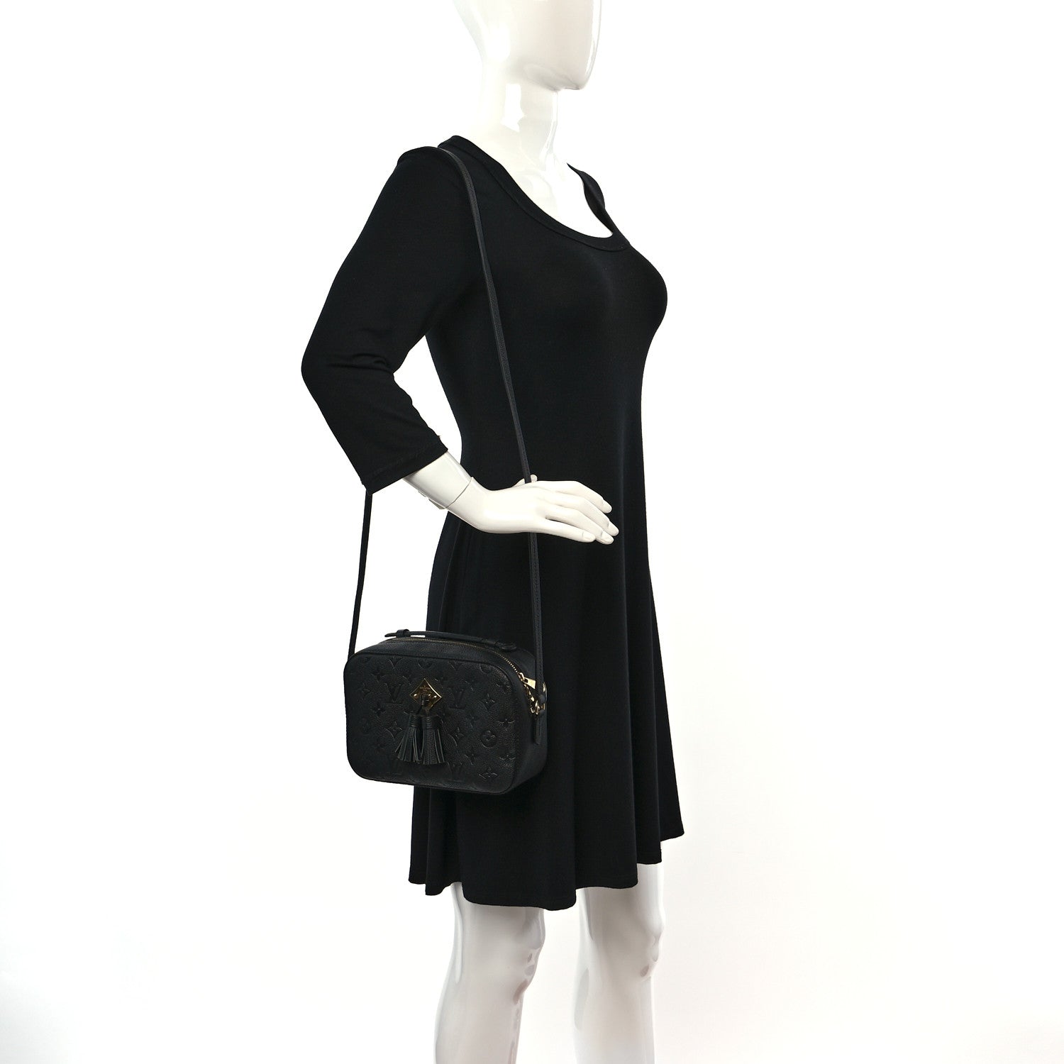 Louis Vuitton Empreinte Saintonge Black 2 of 8