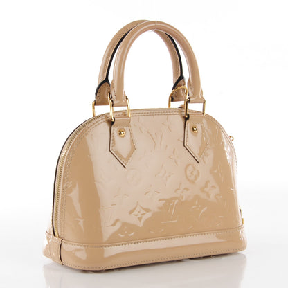 Louis Vuitton Vernis Alma BB Dune 3 of 7