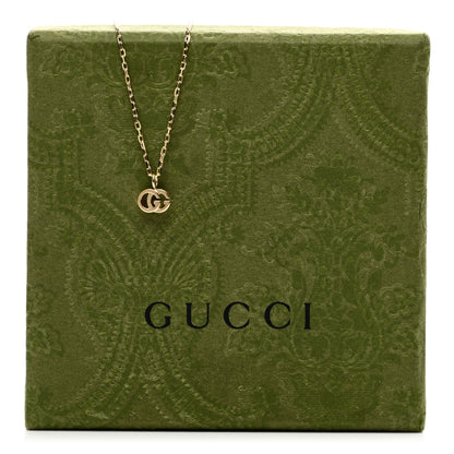 Gucci 18K Yellow Gold Running G Pendant Necklace 5 of 5