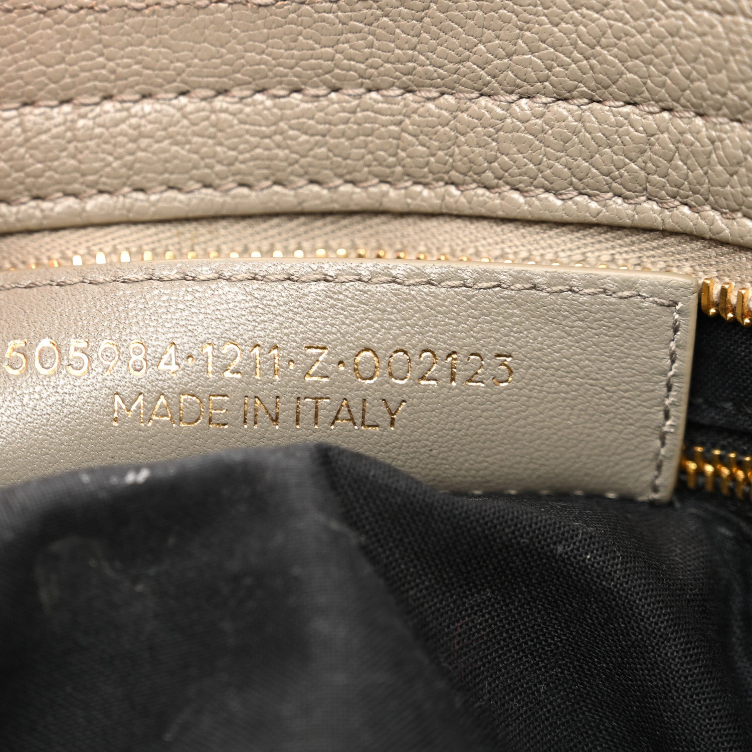 Balenciaga Chevre Gold Metallic Edge Hardware City Gris Taupe 8 of 13