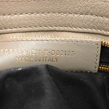 Balenciaga Chevre Gold Metallic Edge Hardware City Gris Taupe 8 of 13