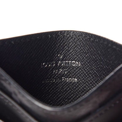 Louis Vuitton Monogram Eclipse Porte-Cartes Double Card Holder 6 of 8