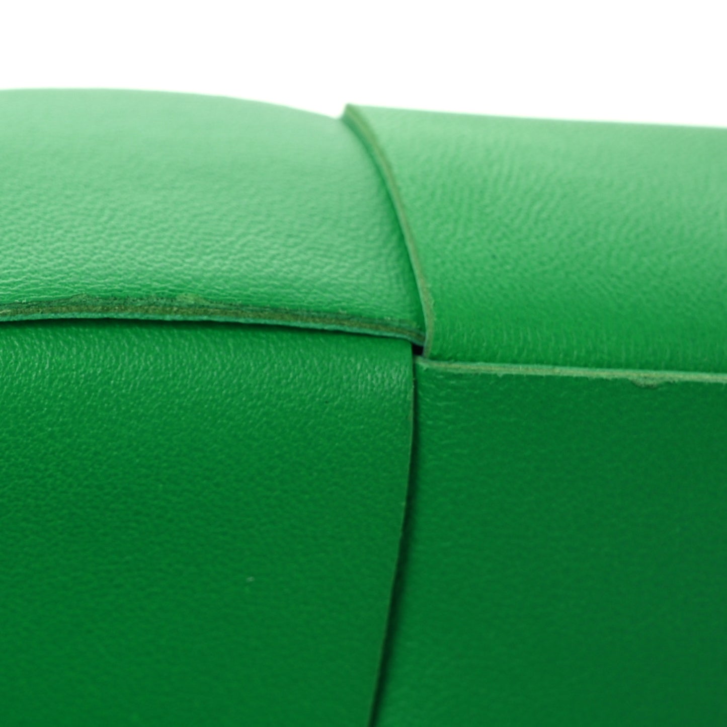 Lambskin Maxi Intreccio Candy Cassette Crossbody Bag Green