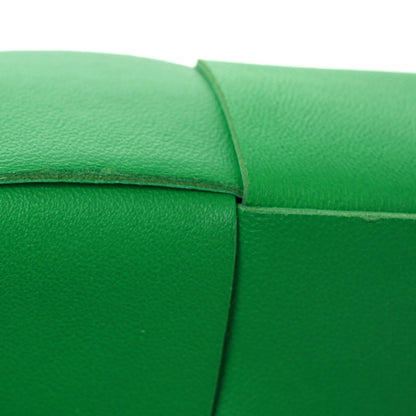 Bottega Veneta Lambskin Maxi Intreccio Candy Cassette Crossbody Bag Green 11 of 12