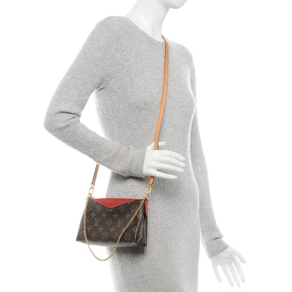 Louis Vuitton Monogram Pallas Clutch Cherry 2 of 8