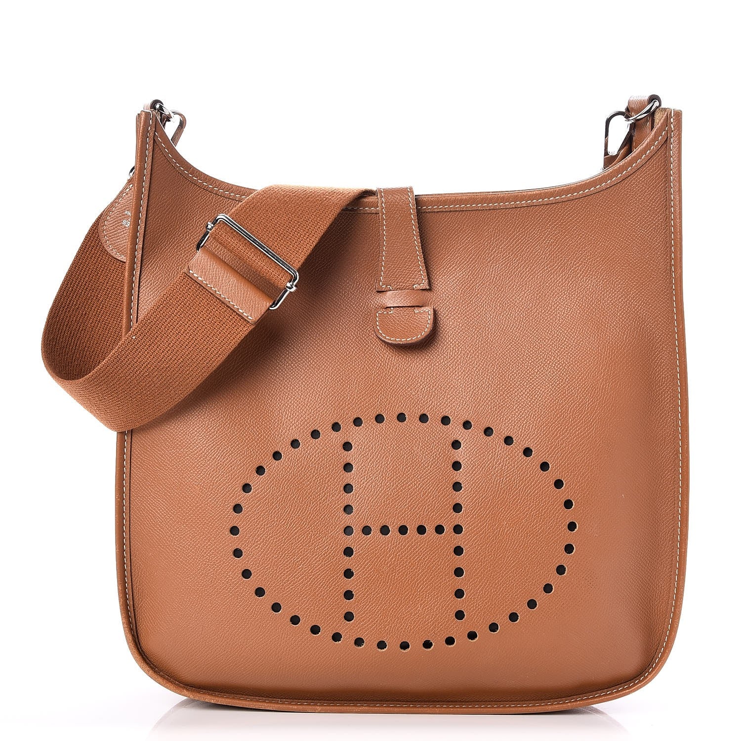 Hermes Epsom Evelyne III GM Gold 1 of 7
