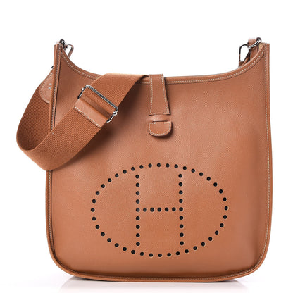 Hermes Epsom Evelyne III GM Gold 1 of 7