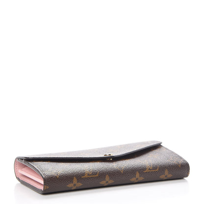 Louis Vuitton Monogram Sarah Wallet NM Rose Ballerine 4 of 8