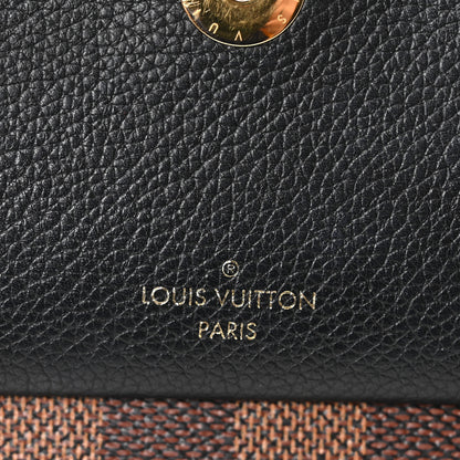 Louis Vuitton Damier Ebene Vavin Chain Wallet Black 10 of 17