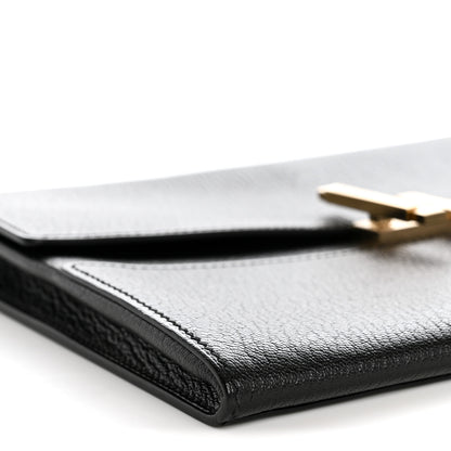 Hermes Chevre Mysore Cinhetic Clutch Black 9 of 10