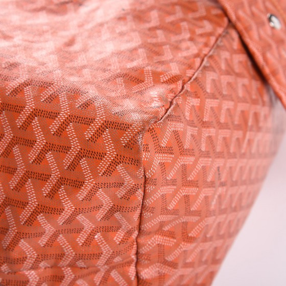 Goyard Goyardine Saint Louis GM Orange 17 of 19
