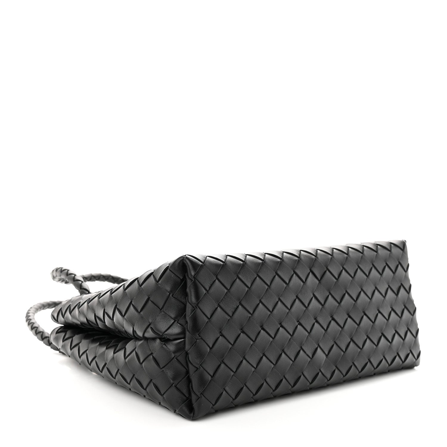 Bottega Veneta Nappa Intrecciato Medium Andiamo Shoulder Bag Black 4 of 10