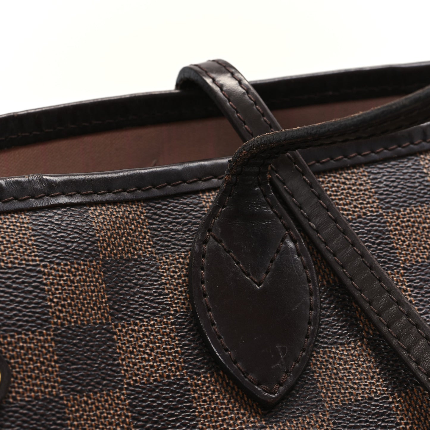 Damier Ebene Neo Neverfull MM Rose Ballerine