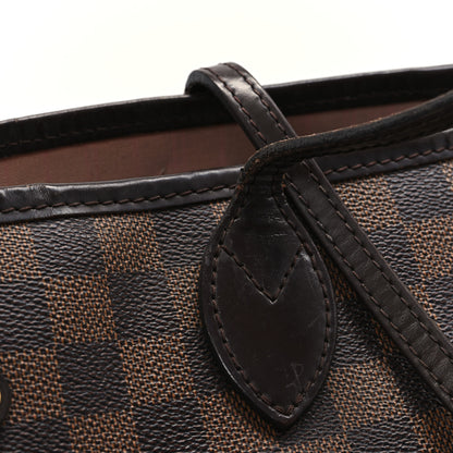 Louis Vuitton Damier Ebene Neo Neverfull MM Rose Ballerine 14 of 15