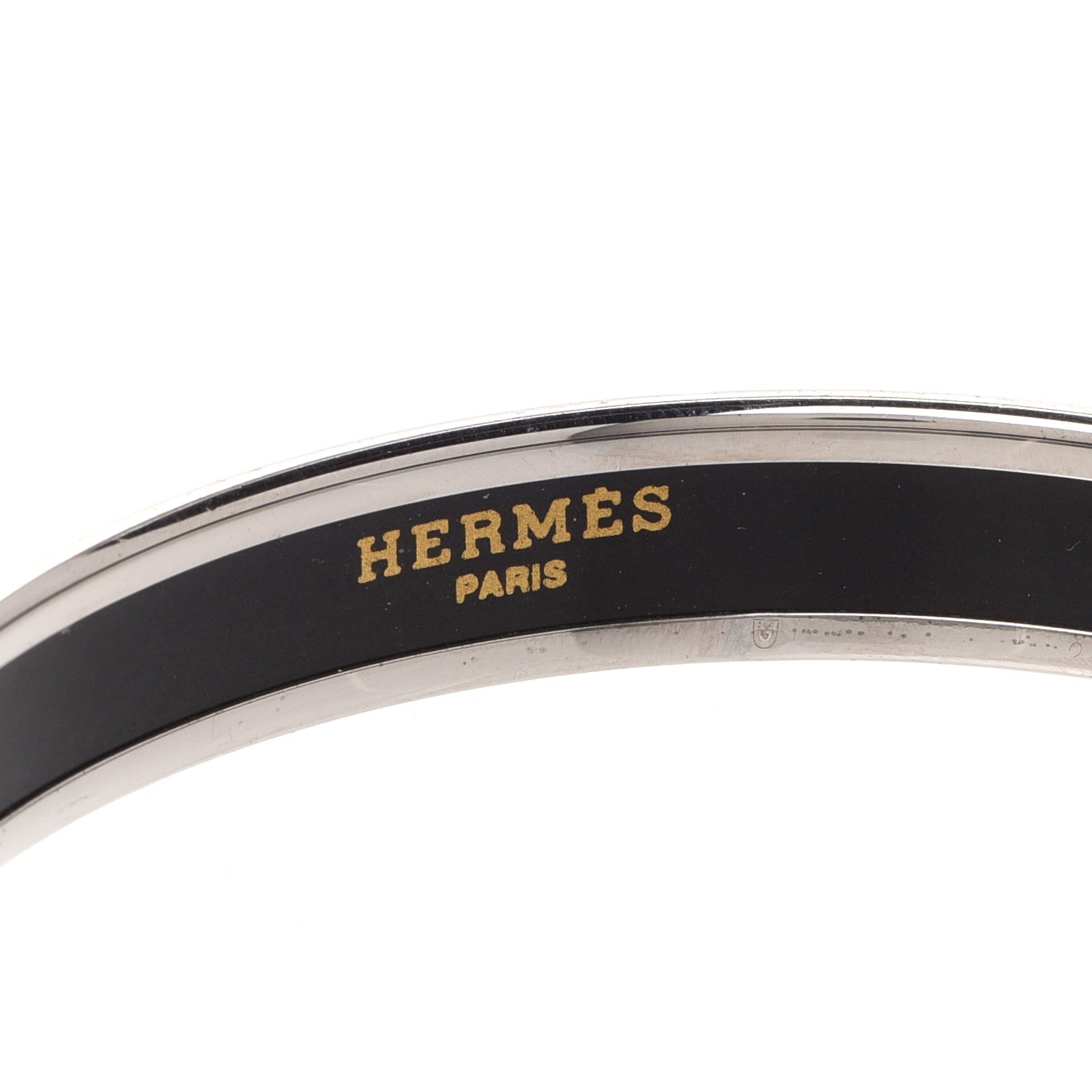 Hermes Enamel Printed Narrow Buckle Bracelet 65 5 of 5