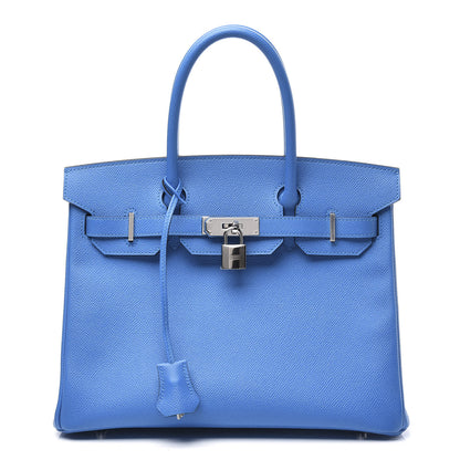 Hermes Epsom Birkin 30 Bleu Zanzibar 1 of 16