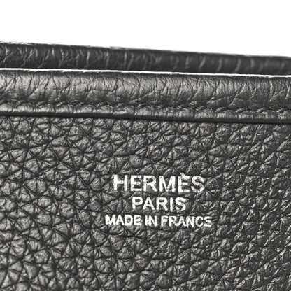 Hermes Taurillon Clemence Evelyne III PM Black 7 of 11