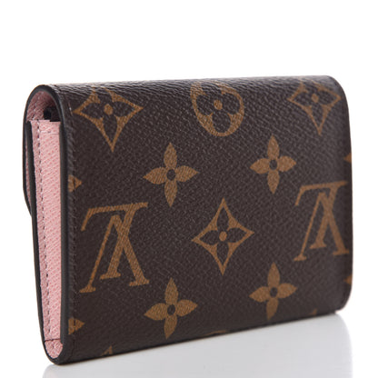 Louis Vuitton Monogram Rosalie Coin Purse Rose Ballerine 3 of 8
