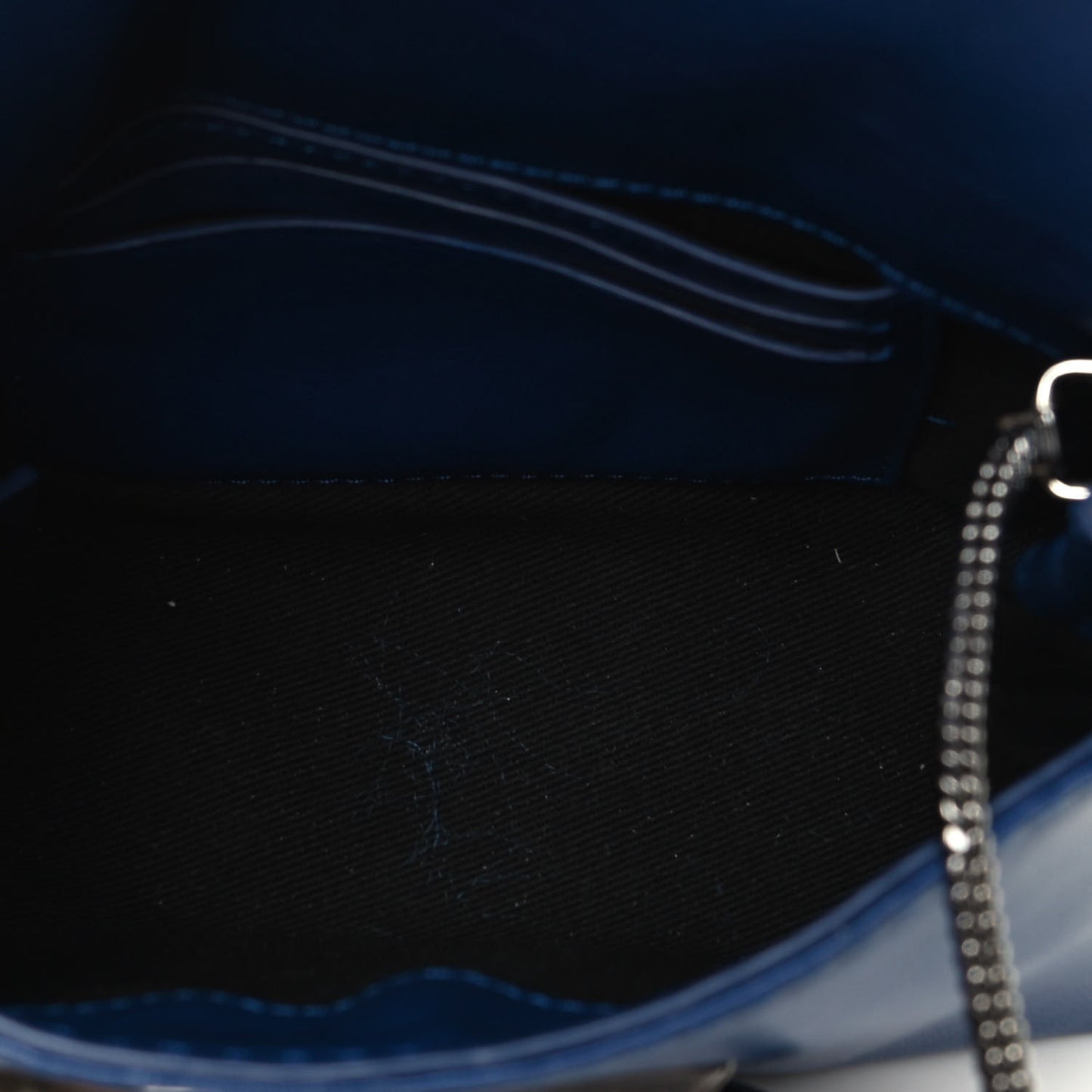 Calfskin Micro Alix Crossbody Bag Cobalt