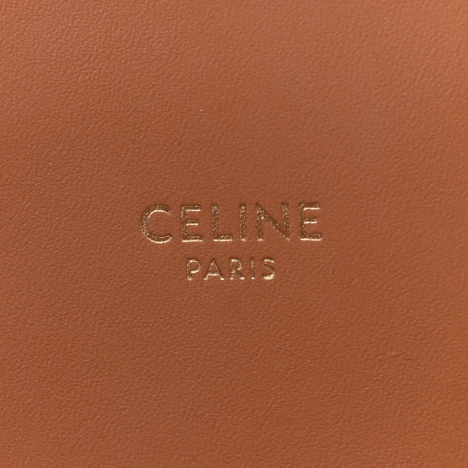 Celine Canvas Calfskin Logo Print Small Vertical Cabas Natural Tan 6 of 11