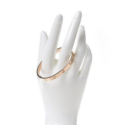 Cartier 18K Pink Gold LOVE Bracelet 17 2 of 6