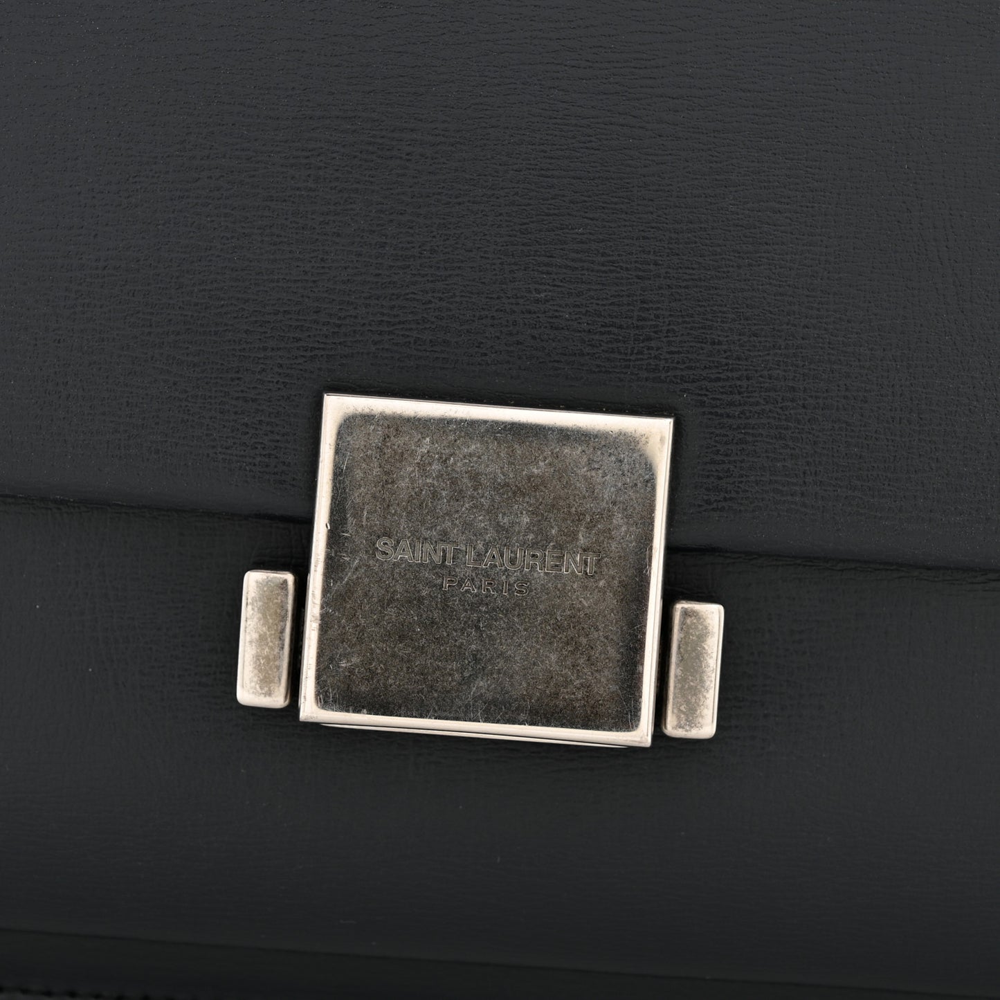 Calfskin Medium Bellechasse Satchel Navy