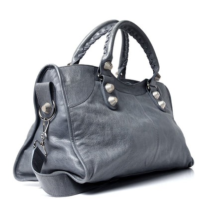 Balenciaga Agneau Giant 21 Silver Hardware Part Time Ardoise 2 of 4