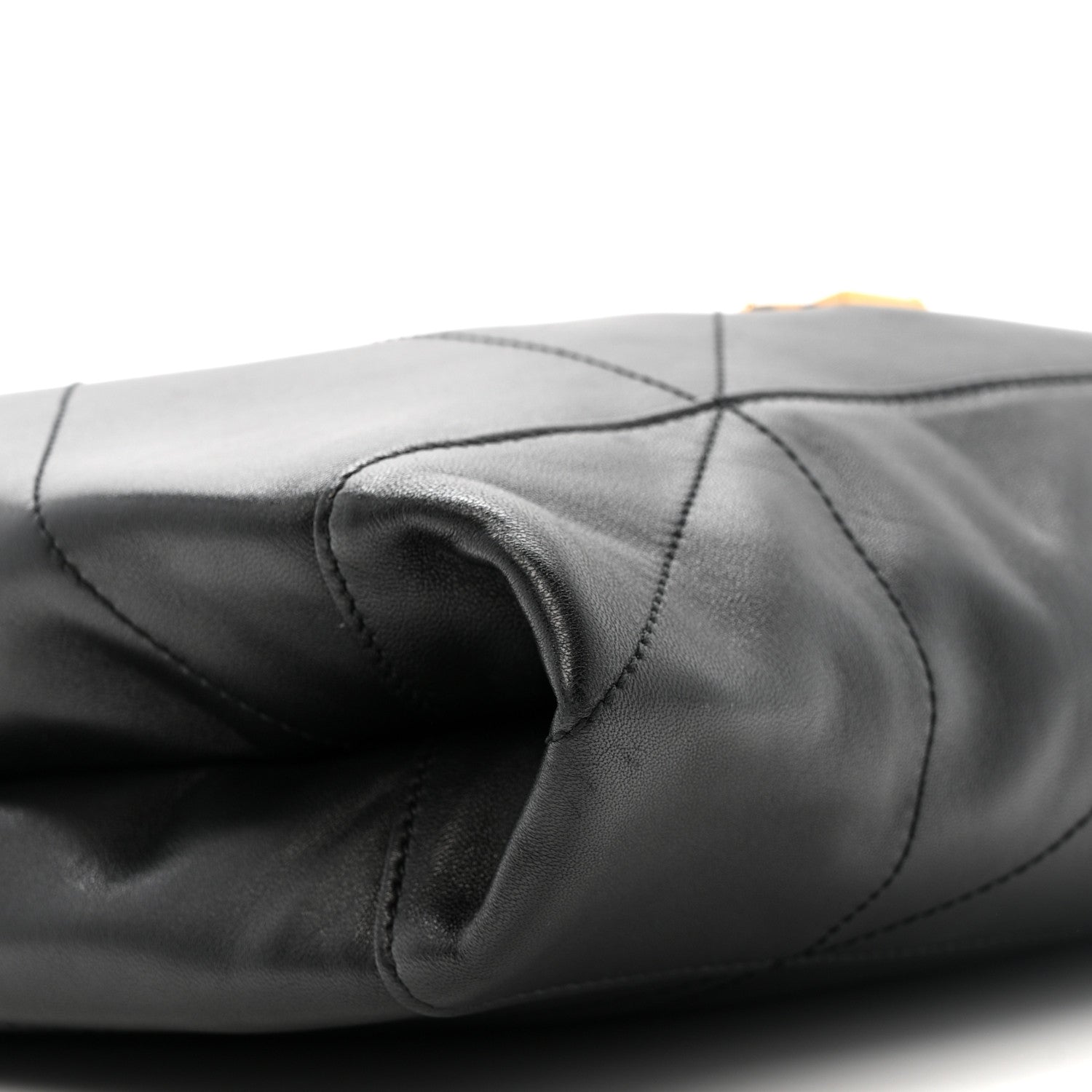 Saint Laurent Lambskin Matelasse Monogram Medium Jamie 4.3 Pochon Black 10 of 15