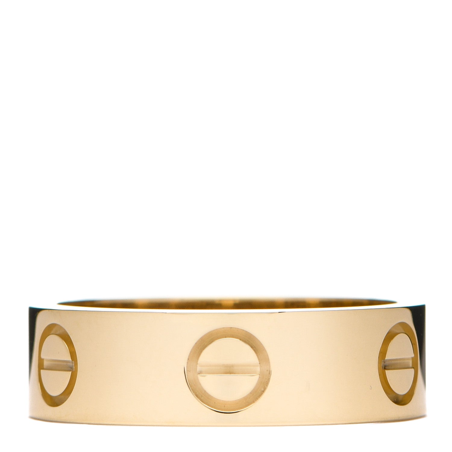 Cartier 18K Yellow Gold 5.5mm LOVE Ring 52 6 3 of 5